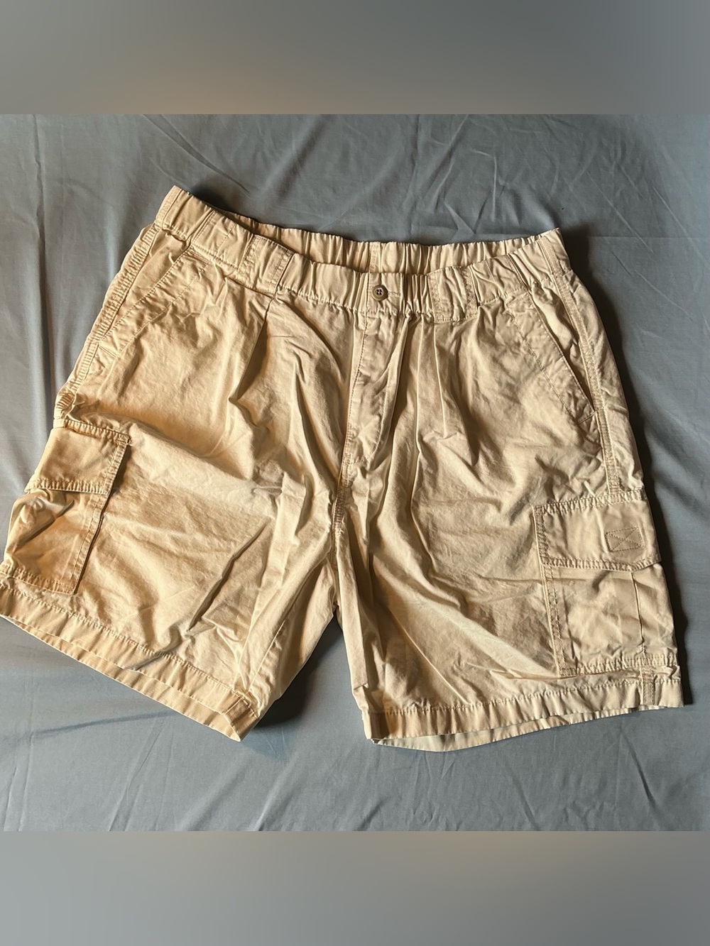 Tommy Bahama Beige Cargo Shorts